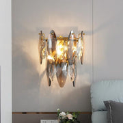 JC Multi Sided Hand Crystal Wall Sconce