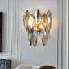 JC Multi Sided Hand Crystal Wall Sconce