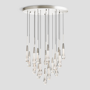 Soltaire Round Chandelier 17'' 24'' 36'' 58''