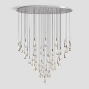 Soltaire Round Chandelier 17'' 24'' 36'' 58''