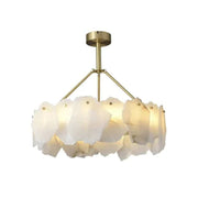 Nasile Alabaster Round Chandelier - jchandelier