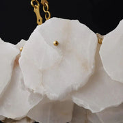 Nasile Linear Alabaster Chandelier (Chain) - jchandelier