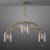 JC Ondel Linear Chandelier 73"