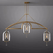 JC Ondel Linear Chandelier 85"