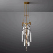 JC Ondel Linear Chandelier 85"