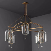 JC Ondel Round Chandelier 85"