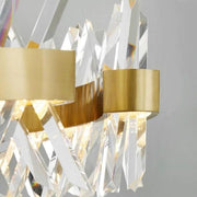 JC Monix Open Round Crystal Chandelier