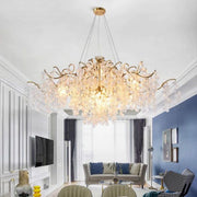 JC Spring Oval Branch Chandelier