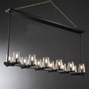 JC Kusea Series Glass Round/ Linear Chandelier