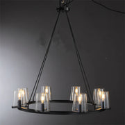 JC Kusea Series Glass Round/ Linear Chandelier