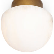 JC Alabaster Parker  Flush Mount Ceiling Light