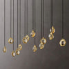 JC Newton Linear Chandelier 72"