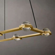 JC Newton Rectangular Chandelier 54"