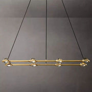 JC Newton Rectangular Chandelier 54"