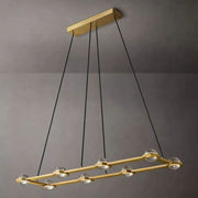 JC Newton Rectangular Chandelier 54"