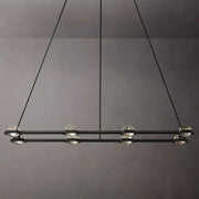 JC Newton Rectangular Chandelier 54"