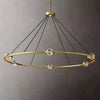 JC Newton Round Chandelier 60"