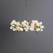 Pretty Grape Circle Branch Chandelier - jchandelier