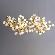 Pretty Grape Horizontal Branch Chandelier - jchandelier