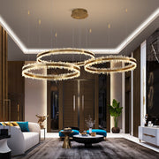 JC Primary Crystal Rings Chandelier