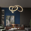 JC Primary Modern Living Room Rock Crystal Chandelier