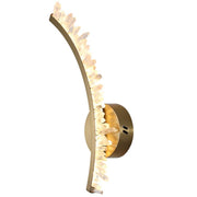 JC Primary Modern Simple Rock Crystal Sconce