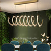 JC Primary Modern Spiral Crystal Chandelier