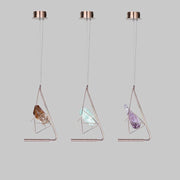 JC Primary Simple Modernism Rock Crystal Island Pendant, Bar Pendant