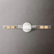 JC Prismatic Glass Linear Wall Sconce