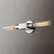 JC Prismatic Glass Linear Wall Sconce