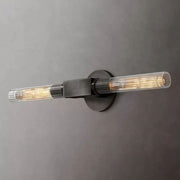 JC Prismatic Glass Linear Wall Sconce