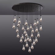 JC Raindrops Round Chandelier