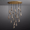 JC Raindrops Round Chandelier 47"