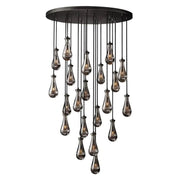 JC Raindrops Round Chandelier 47"