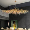 Ran Colorful Crystal Dining Branch Chandelier - jchandelier