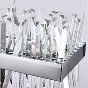 JC Monix Rectangular Crystal Chandelier