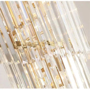 Rhea Golden Modern Crystal Chandelier - jchandelier