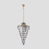 Rhea Spiral Tierd Crystal Chandelier - jchandelier