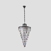 Rhea Spiral Tierd Crystal Chandelier - jchandelier