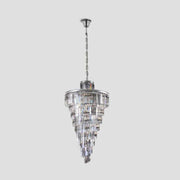 Rhea Spiral Tierd Crystal Chandelier - jchandelier