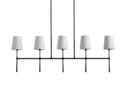 Rhodes Linear Chandelier 5/6 Light