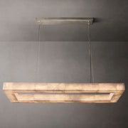 JC Reavige Calcite Round/ Rectangular Chandelier