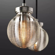 JC Alieen Spherical Modern Rectangular Chandelier 72”