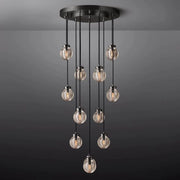 JC Alieen Spherical Modern Round Chandelier 22"