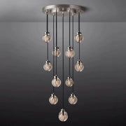 JC Alieen Spherical Modern Round Chandelier 22"