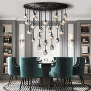 JC Alieen Spherical Modern Round Chandelier 48"