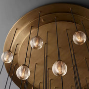 JC Alieen Spherical Modern Round Chandelier 60"