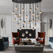 JC Alieen Spherical Modern Round Chandelier 60"