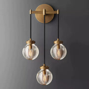 JC Alieen Spherical Modern Triple Wall Sconce