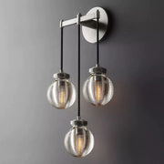 JC Alieen Spherical Modern Triple Wall Sconce